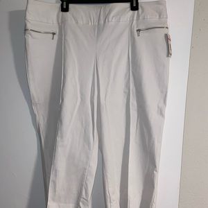 White pants 20W NWT